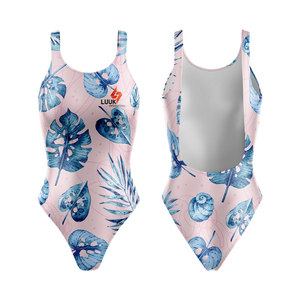 Traje de Baño de Una Pieza para Mujer, Personalizado, Ecológico, Transpirable, Antibacterial, Resistente al Viento, Talla Grande, de Secado Rápido, Sin Costuras - Product Image 3