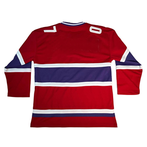 Ventes en gros de maillots de hockey rétro vintage brodés, cousus, de haute qualité, absorbant la transpiration, pas chers, sublimés, fabriqués aux États-Unis - Product Image 2