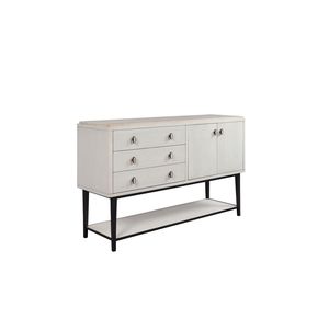 Aparador Vanilla con Base de Metal, Elegante Pieza de Mueble - Product Image 5