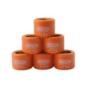 Rodillos de CVT SUN Racing Nuevos de 8G 18x14mm, 6 Piezas/Juego para Scooters BEAT Fi/GY6, Acero de Taiwán, Transmisión Suave - Product Image 5