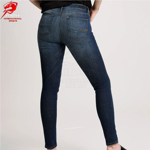 Factory Direct Slim Fit <b>Jeans</b> <b>Women</b> Comfortable Stretch Material Classic Waistband Durable Stitching Leg Modern Fashion - Product Image 2