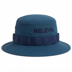 Chapeau Bob en Jean Unisexe pour Homme, Effet Vieilli sur le Panneau Avant, Couleur Unie, Brodé, Respirant, Imperméable, Décontracté, Printemps-Été - Product Image 2