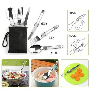 Set di 12 Pezzi di Pentole in Alluminio per Campeggio, Escursionismo e Picnic - Kit da Cucina per Esterni con Pentole, Padelle, Tazza, Forchetta, Cucchiaio e Coltello - Product Image 4