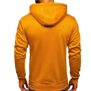 Sudadera con Capucha de Algodón Lisa para Hombre, Diseño Personalizado, Superventas, Ropa Urbana, con Servicio OEM/ODM, Corte Regular - Product Image 5
