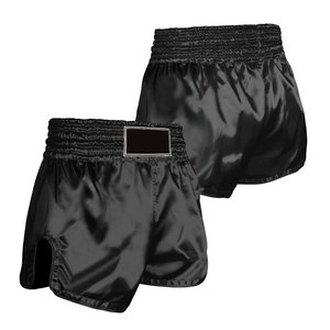 Quick Drying Breathable Customized Sports Shorts for Men Women High Quality 220g Polyester/Silk New Muay Thai Kickboxing Shorts - Product Image 5