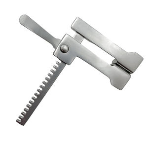 Separador de Costillas Manual de Calidad Duradera, Retractor de 2 Cuchillas de Acero Inoxidable Alemán, Instrumentos Quirúrgicos Reutilizables - Product Image 4