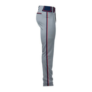 Pantalon de baseball en gros OEM en polyester extensible à séchage rapide, uniforme d'équipe, taille élastique, fournisseur de pantalons de baseball - Product Image 6