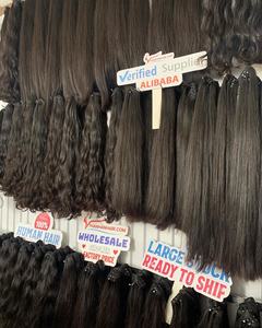 ลดราคาพิเศษเดือนมีนาคม ผมต่อแบบมืออาชีพ สไตล์ลอนธรรมชาติ ผมเวียดนามแท้จากผู้ขายโดยตรง เรียงเกล็ดผมอย่างดี เวอร์จิ้น เรมี่ บันเดิล - Product Image 5