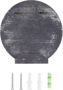 ชั้นวางของรูปพระจันทร์ไม้ สำหรับตกแต่งสไตล์โบโฮ  รับสั่งซื้อจำนวนมาก ขั้นต่ำในการสั่งซื้อ  พร้อมที่แขวนผนังสำหรับโชว์คริสตัล - Product Image 5