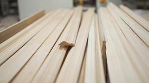 EFS <b>Pine</b> Molding Wooden Crown Moulding Wall Decorative Panel Custom Size 1 Year Warranty Anti-Insects Direct Factory Price Fast - Product Image 4