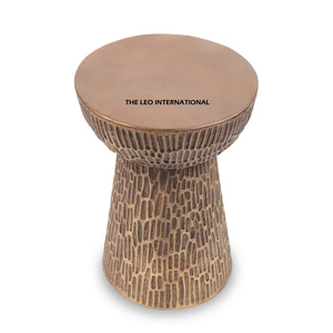 Glamorous Metal <b>Side</b> <b>Table</b> Enhancing Seating Space With Luxury <b>Rose</b> <b>Gold</b> Polished Structure Trendy Accent Furniture Option - Product Image 1