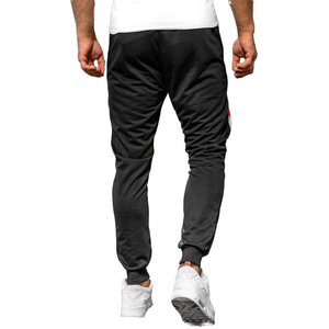 Wholesale High Quality Luxury Men's Casual <b>Trousers</b> Washed for Wash Customizable <b>Elastic</b> <b>Waist</b> Side Pockets Men's Pants Washed - Product Image 4
