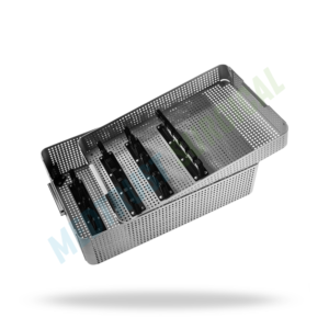 Bandeja de Esterilización para Microcuretas, Bandeja de Esterilización para Instrumentos Quirúrgicos, Bandeja de Almacenamiento para Microinstrumentos, Bandeja para Autoclave - Product Image 4