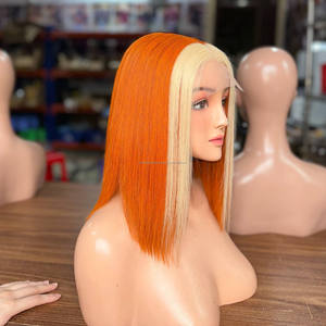 Perruque Bob Lace Front en Cheveux Humains Naturels, Style Tendance, Cheveux Vietnamiens Bruts, Lisses Comme des Baguettes, Produits Capillaires du Vietnam - Product Image 1