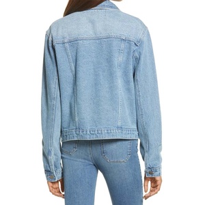 Chaqueta de Mezclilla para Motocicleta de Invierno para Mujer, Manga Larga, Ecológica, Reversible, Cuello en V, 100% Algodón, Cierre de Botones, Corte Ajustado, Estilo Casual Deportivo - Product Image 5