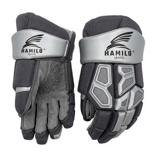อุปกรณ์เสริมฮอกกี้คุณภาพสูงระดับมืออาชีพ ถุงมือลาครอส ถุงมือฮอกกี้น้ำแข็งแบบ OEM - Product Image 3