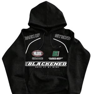 Sweat à capuche d'hiver lourd personnalisé de haute qualité pour hommes 100% coton polaire écologique fermeture éclair mode impression numérique hommes - Product Image 1