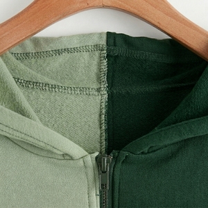cotton fleece Casual Cropped <b>Hoodie</b> Pullover Crop Tops Women's <b>Workout</b> Drawstring Crop Tops <b>Hoodie</b> - Product Image 3