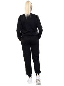 Venta al por mayor: Conjunto de ropa de mujer de moda Otoño 2026, sudadera de dos piezas con media cremallera, chándal de punto para mujer - Product Image 5