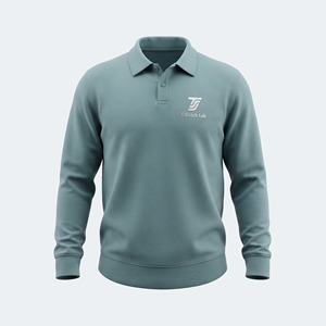 Sudadera Ligera y Transpirable de Manga Larga para Hombre, Corte Regular, Secado Rápido, Colores Sólidos, Logotipo Personalizado, Precio al por Mayor - Product Image 1