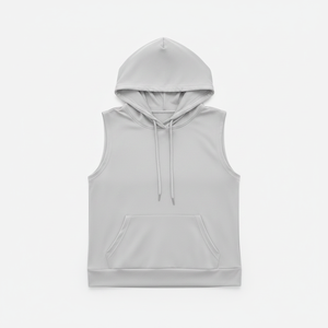 Women Fashion Casual Sleeveless Hoodies pullover Vest Cotton Blend Gym Tank <b>Top</b> Hoodies Custom Colors Wholesale Price vest <b>top</b> - Product Image 2