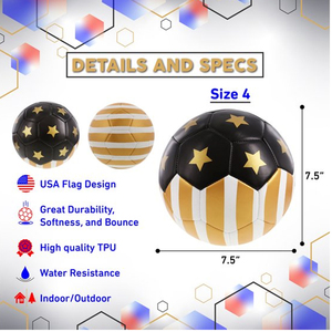 Ballon de football d'entraînement pour adultes en PU de haute qualité, design tendance spécial pour junior, taille 5, thermocollé, prix usine - Product Image 3