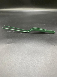 แหนบสแตนเลสเคลือบสีเขียวมะกอก |   แหนบสำหรับเชฟมืออาชีพสำหรับจัดแต่งจานอาหาร |   อุปกรณ์ครัวสีตามสั่ง - Product Image 4