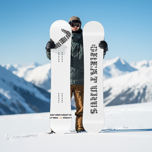 Tablas de Snowboard Ecológicas y de Bajo Consumo con Logotipo Personalizado, Diseño All Mountain Camber, Dureza Media, para Adultos - Product Image 4