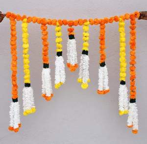 Adorno de Pared de Plástico Hecho a Mano con Diseños Intrincados de Art Deco para Decoraciones de Eventos Culturales, Bodas y Diwali - Product Image 2