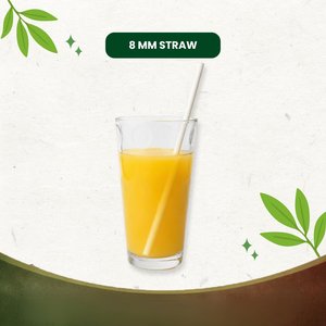 Pajitas de Papel de Bambú de 12 mm para Beber - Paquete de 100 Pajitas Desechables Biodegradables Ecológicas para Jugos, Smoothies y Batidos - Product Image 3