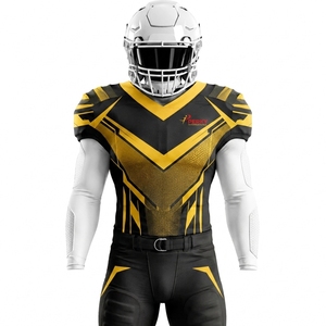 Maillot de football américain respirant en tissu performant et flexible pour clubs de football et équipes de loisirs - Product Image 1