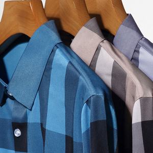 เสื้อเชิ้ตลายตารางสำหรับผู้ชายเสื้อเชิ้ตลายตารางสำหรับผู้ชายสำหรับฤดูใบไม้ผลิและฤดูใบไม้ร่วงสั่งทำ - Product Image 4