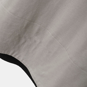 T-shirt pour homme en coton 100% de qualité supérieure, imprimé en couleur unie, coupe ample, épaules tombantes, poids lourd 260g, style streetwear - Product Image 5