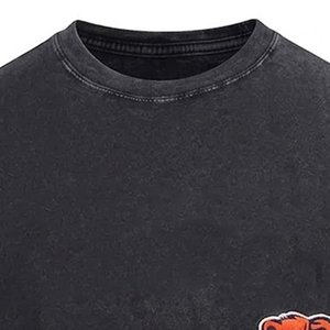 OEM Wholesale Custom Printed Logo Men's <b>Acid</b> Washed <b>Drop</b> Shoulder Oversized T-Shirts Premium Quality Thick Cotton Blank Tees Men - Product Image 4