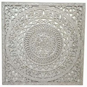 Sheesham Wood Geometric Square Wall Panel Brass Inlay | Handcrafted Traditional Moradabad <b>Art</b> 36x24x2 cm Aqudus Saleem AS-2401 - Product Image 1
