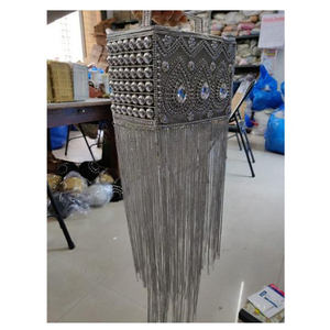 Venta al por mayor de elegantes bolsos o carteras de metal con cuentas para mujer, de diseño ligero y lujoso, de un exportador líder de origen indio. - Product Image 1