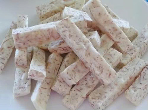 Prix fabricant Taro violet et jaune surgelé, norme HACCP, qualité export pour le marché allemand, vente en gros directe usine - Product Image 5