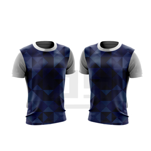Camiseta Cómoda para Hombre, Tejido Transpirable de Spandex/Poliéster, Cuello Redondo, Estampado Tie-Dye, Manga Corta, Corte Clásico Regular - Product Image 1