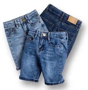 Shorts de Mezclilla Azul Sólido para Hombre, Venta al Por Mayor de Fábrica, Shorts Casuales de Mezclilla con Cordón y Bolsillos para Hombre - Product Image 6