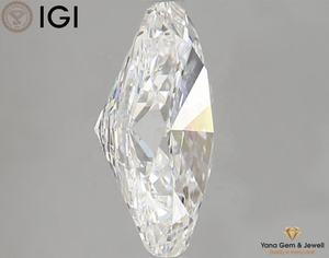 Brilla en Cada Momento 4.51 CT. Diamante CVD Cultivado en Laboratorio, Corte Ovalado, Color E, VVS2, Certificado IGI, para Joyería Clásica - Product Image 3