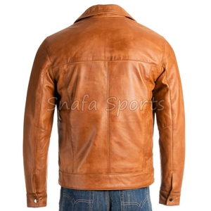 Direct Factory Export Genuine <b>Leather</b> Coat for Retailers Worldwide Custom Manufacturing Production Service - Product Image 4