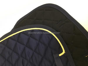 แผ่นรองอานม้าทรงทันสมัยปี 2025 ทำจากโพลีเอสเตอร์ สี/ขนาดปรับแต่งได้ สำหรับกีฬาขี่ม้า ผลิตในอินเดีย - Product Image 3