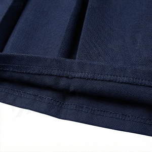 Jupe plissée courte pour femme, couleur unie, taille élastique, polyester de haute qualité, style ligne A, à porter toute l'année - Product Image 6