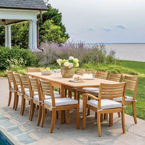 เก้าอี้พักผ่อนไม้สักคุณภาพสูงสำหรับใช้งานกลางแจ้ง เหมาะสำหรับโครงการร้านกาแฟ โรงแรม และร้านอาหาร - Product Image 2