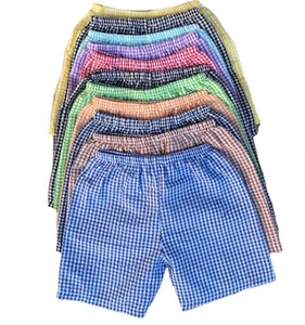 Shorts d'été en toile à séchage rapide pour garçons, maillots de bain personnalisables pour enfants, couleur unie - Product Image 4