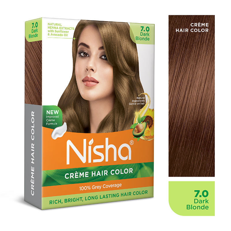 สีบลอนด์เข้ม