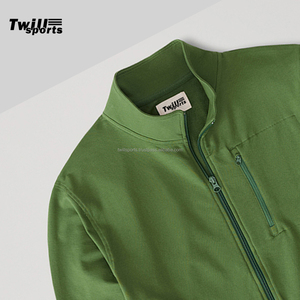 OEM Men's <b>Jackets</b> Wholesale Thick Heavy French Terry Cotton Breathable Men's <b>jackets</b> zip up Form Pakistan - Product Image 5