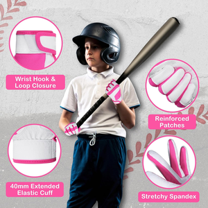 Gant de baseball professionnel sur mesure au design exceptionnel, en cuir de qualité supérieure, avec fermeture auto-agrippante, antidérapant et écologique - Product Image 2