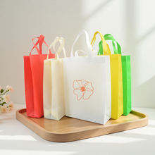 กระเป๋าผ้าแคนวาสแบบมีโลโก้สั่งทำ เป็นมิตรกับสิ่งแวดล้อม ใช้ซ้ำได้ สำหรับใส่ของช้อปปิ้ง ขายส่งจำนวนมาก เหมาะสำหรับใช้เป็นของแจก - Product Image 3