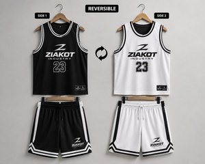 Jersey Basket Otentik Motif Pohon Palem Hawaii Tropis 3D Oranye-Navy Kustom Terlaris Industri Grosir Langsung - Product Image 6